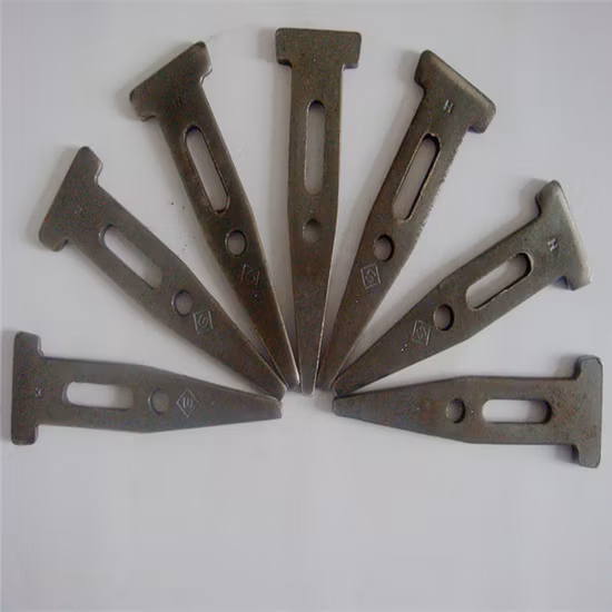 Aluminium-Schalungszubehör für flache Ankerstifte und Keile für Betonschalungen