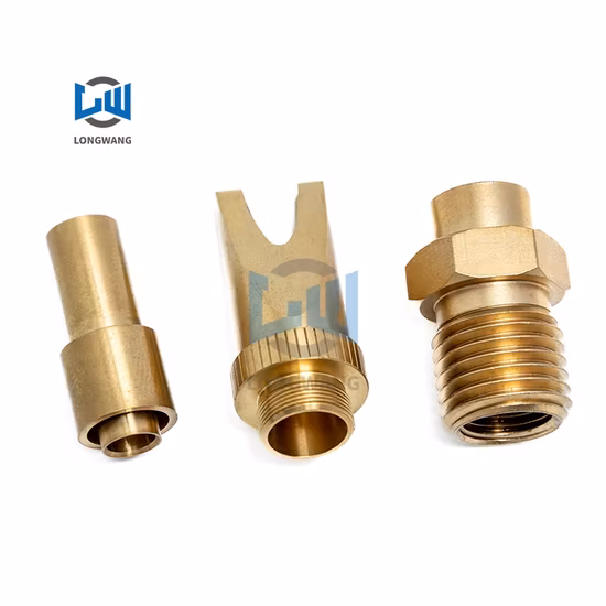 Kundenspezifische Bearbeitung von Aluminium 6061 Messing CNC-Drehen mechanischer Teile